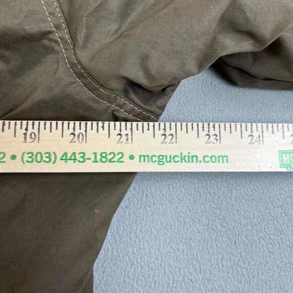 Kuhl Jacket Mens Large Projekt Arktik Hooded Fleece Lined Olive Brown Coat 2067 - Picture 9 of 14